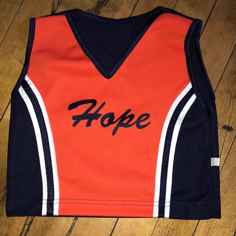 Hope‎ Kids V-Neck Cheer Tank – Red & Navy